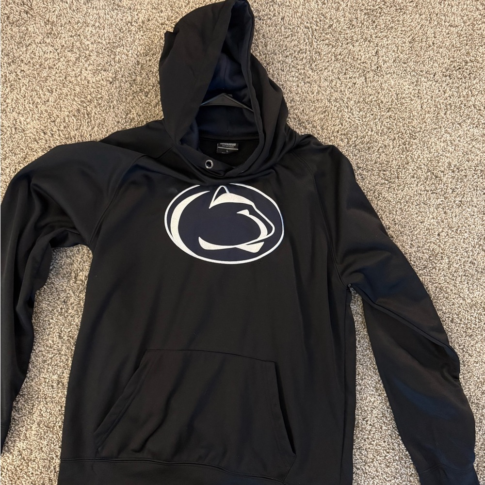 Black Hooded Men's Sweater